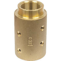 Standard Brass Sandblast Hose Nozzle Holder Coupling For 1 1/4" Id Hose He-3-br