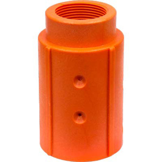 Standard Nylon Sandblast Hose Nozzle Holder Coupling For 1 1/4" Id Hose He-3-ny