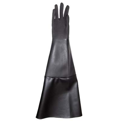 Heavy Duty Right Hand 8" Dia 32" long Sandblast Cabinet Smooth Neoprene Glove