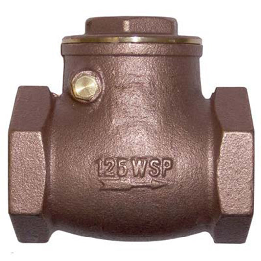 Key Houston Style 11510 Sandblaster 1 1/2" Swing Check Valve For Sandblast Pot