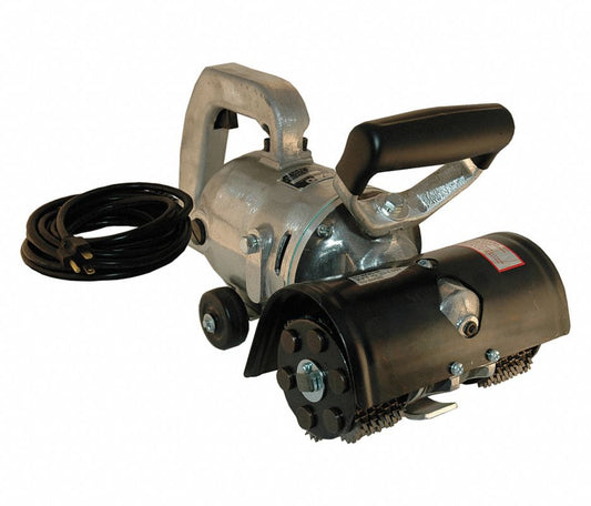 Hand Held 120 volt Electric 8" Rotary Scarifier For All Surface Prep