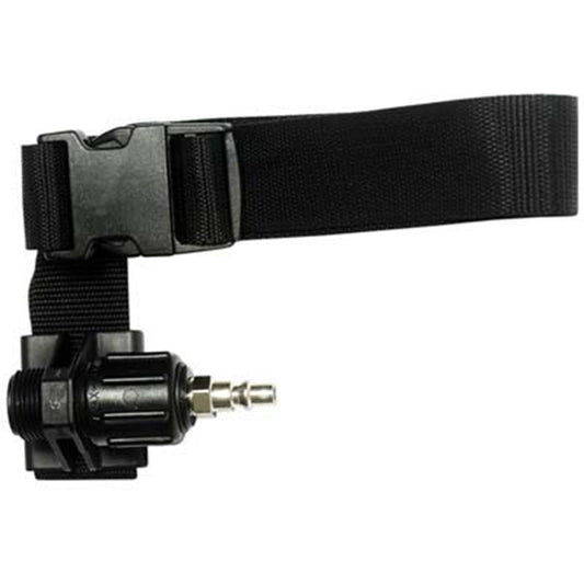 RPB® NOVA 3® Air Fed Sandblasting Helmet Replacement NV-2016 Inlet Flow Control with Belt and Buckle