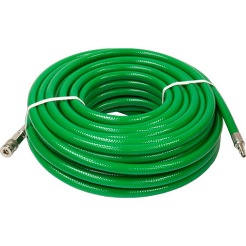 NOVA 2000 Air Fed Sandblasting Helmet Replacement NV2027 3/8" x 100' Compressed Air Breathing Hose with Quick Release Fittings