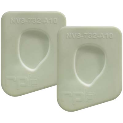 RPB® NOVA 3® Air Fed Sandblasting Helmet Replacement NV3-732-A15 Side Padding Foam Size Medium