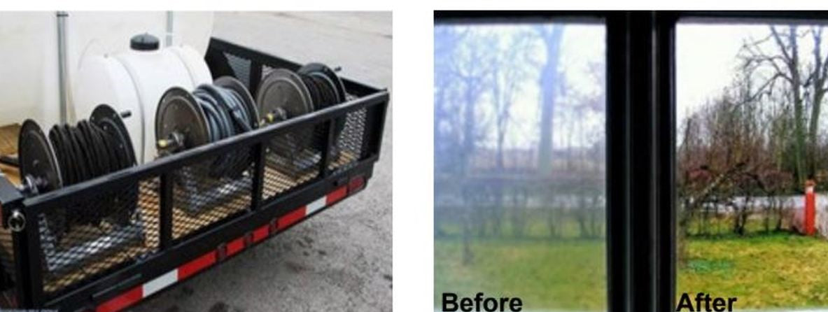 Bleach-Rid After Wash Rinse Neutralize Bleach Crystals to Prevent Corrosion and Bleach Streaks on Windows