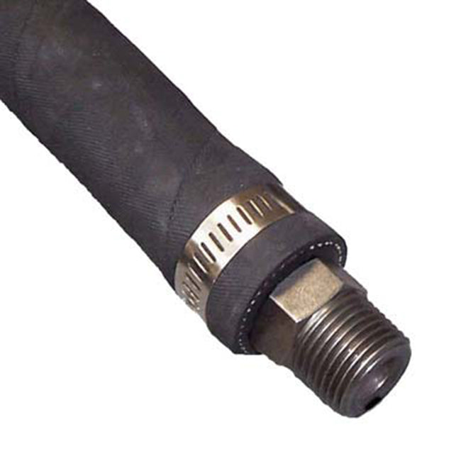 PK Lindsay 850-118 1/2" x 8' Sandblast Hose with Ends for Sandblasters