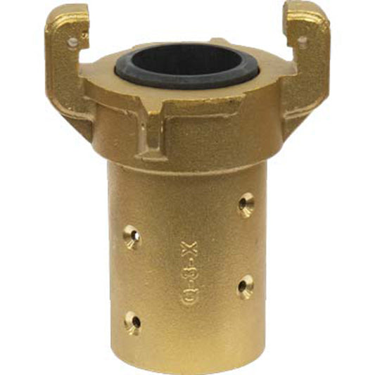 Heavy Duty Brass Full Port Sandblast Blast Hose Quick Coupling For 1 1/4 Id Hose