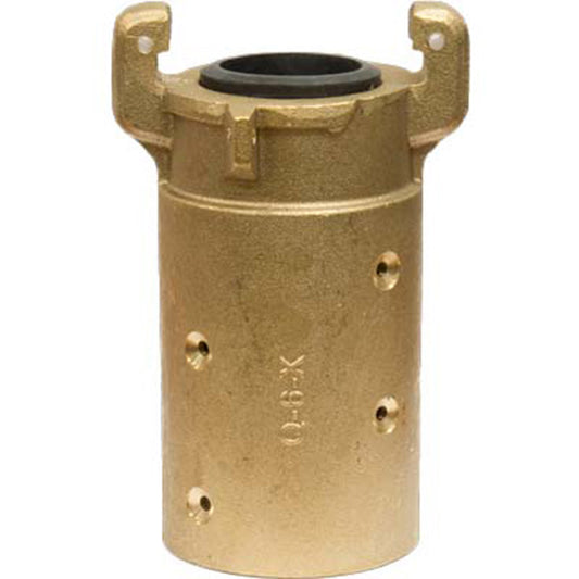 Heavy Duty Brass Full Port Sandblast Blast Hose Quick Coupling For 2" Id Hose