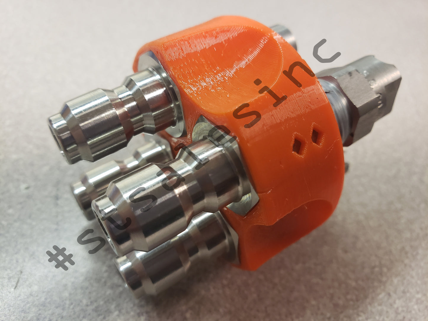 Quad-Rod Long Range Soap/Chemical and  Rinse Tip Assembly *SHIPS FREE *