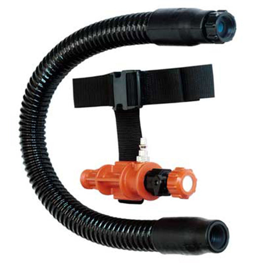 NOVA 2000 Air Fed Sandblasting Helmet Replacement 4000-21 Complete Compressed Air Hot Tube Air Warmer and Breathing Tube Kit