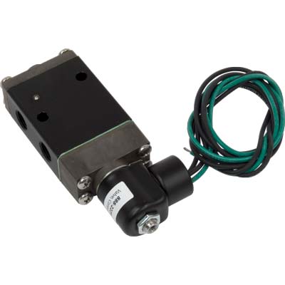 Replaces Schmidt Axxiom 2229-600 Portable Blast Machine Normally Open Electric Control Valve Assembly