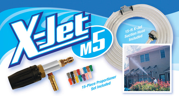Original Xjetm5 X-jetm5 #9 Pressure Washer Variable Spray Nozzle Softwash Kit