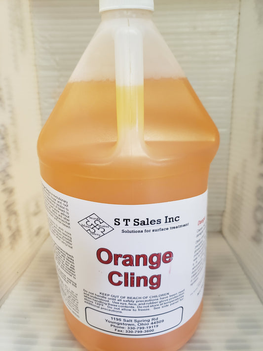 Orange Cling Bleach Stable House / Roof Wash Surfactant Foam Enhancer with Fresh Orange Scent