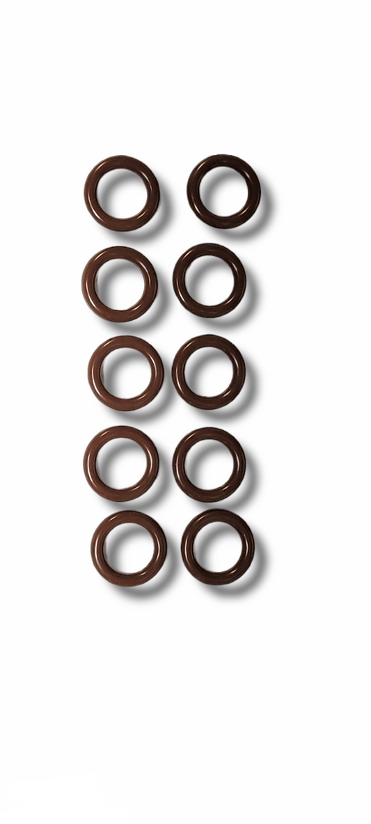 Pressure Washer Spraygun and Hose 3/8" Large Quick Connector Replacement Viton 10 pack O-Ring