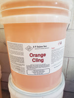 Orange Cling Bleach Stable House / Roof Wash Surfactant Foam Enhancer with Fresh Orange Scent